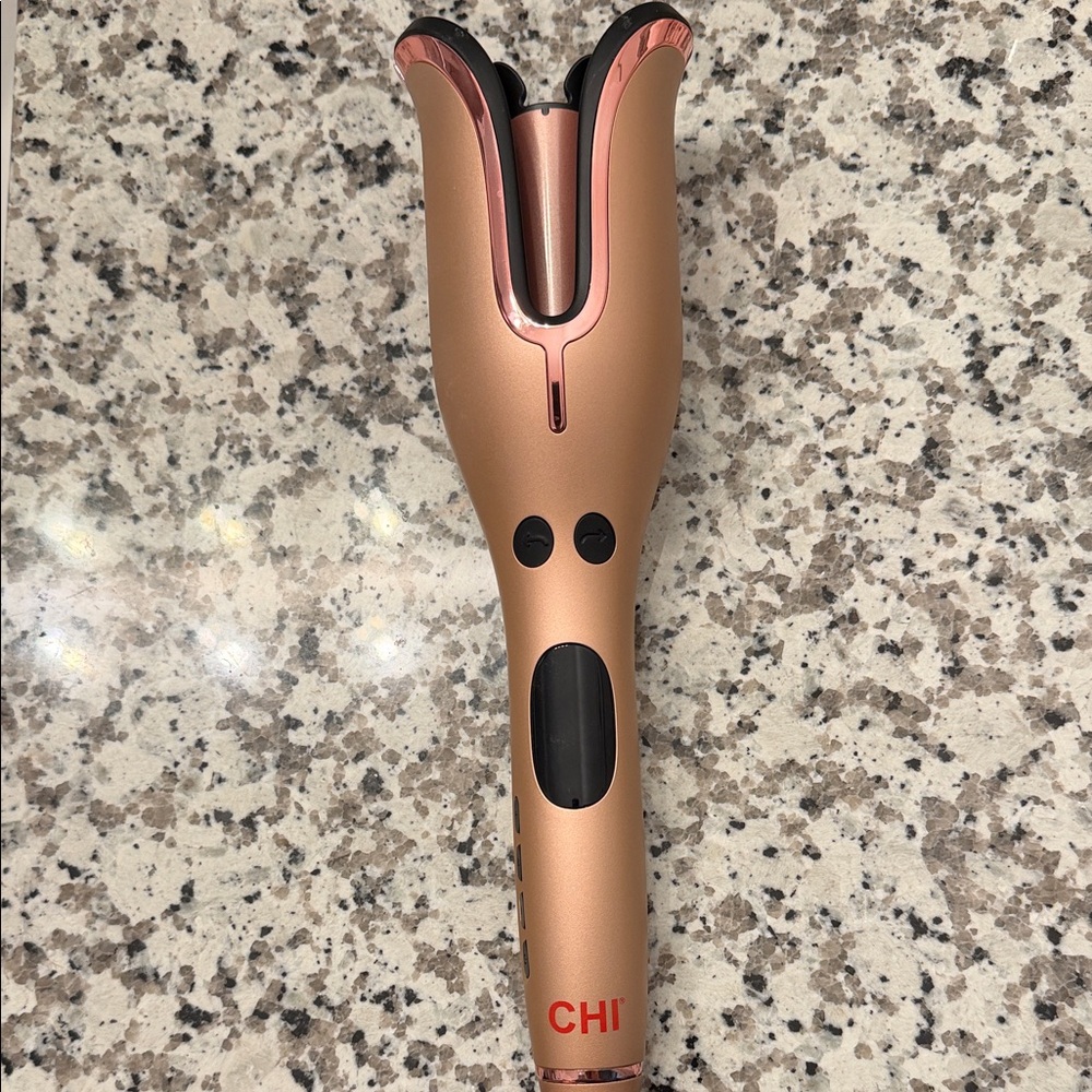 CHI Rose Gold Automatic Curling Iron
